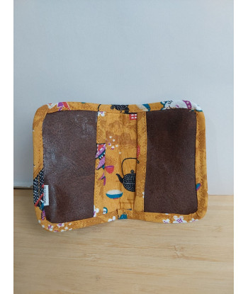 Porte-carte marron - Fait main