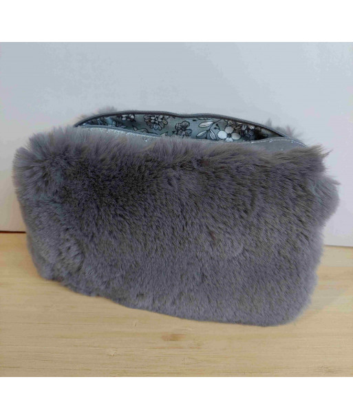 Sac en fourrure grise - Fait main Sac en fourrure grise - Fait main