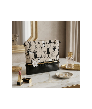 Pochette midinette mode - Fait main