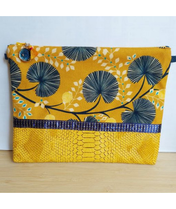 Pochette midinette ensoleillée - Fait main