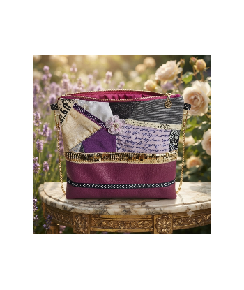 Pochette Midinette Fantaisie - Fait main