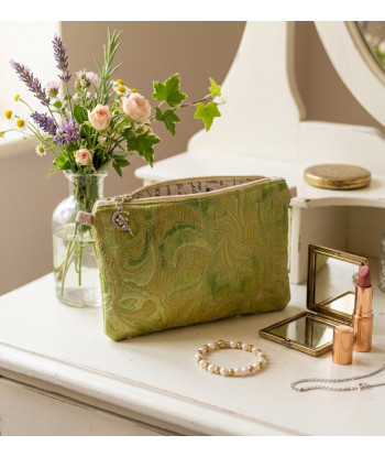 Pochette fée verte - Fait main