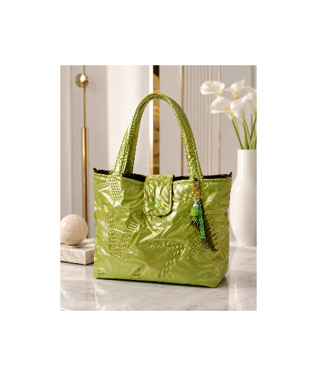 Baby matelassé vert