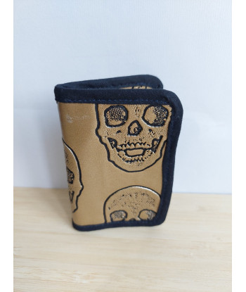 Porte-cartes Halloween doré fait main | Menozzia